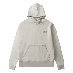 Edmmond Studios - Sudadera con capucha Special Duck de algodón orgánico | Gris jaspeado