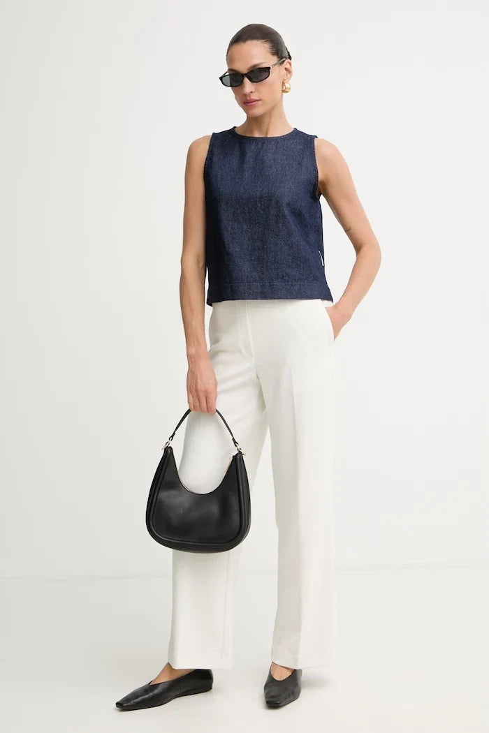 Top de lino Marc O'Polo para mujer
