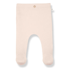 1+ en la familia - Mia Medias Acanaladas | Beige Rosa