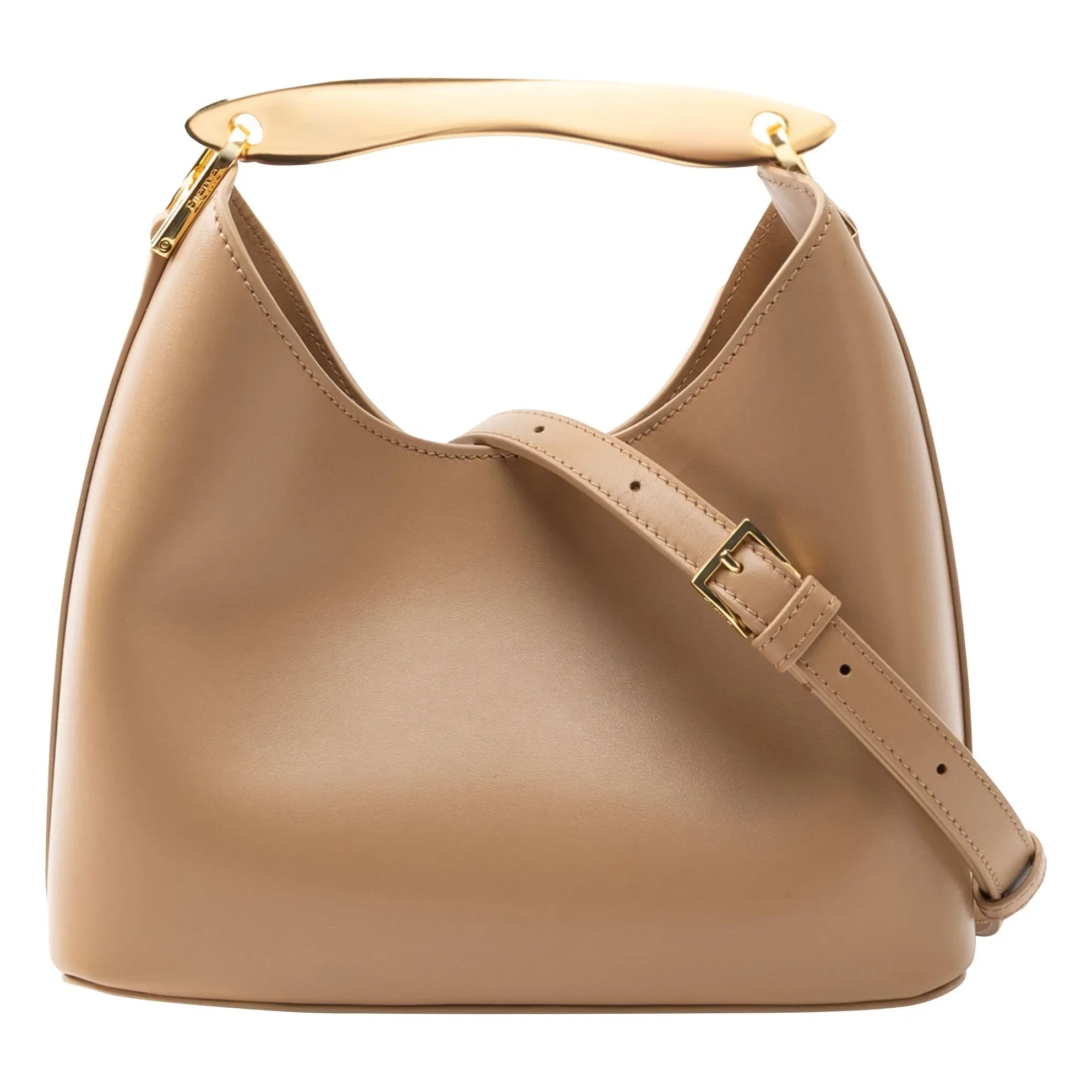 Elleme - Bolso de cuero Boomerang | Marrón