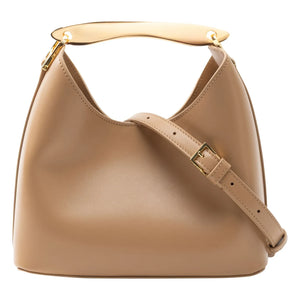 Elleme - Bolso de cuero Boomerang | Marrón