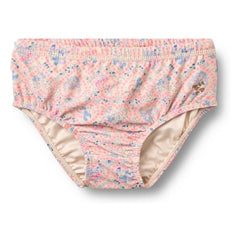 Wheat - Cilia Fleurie Traje de Baño de Bebé de Fibra Reciclada | Rosa Claro