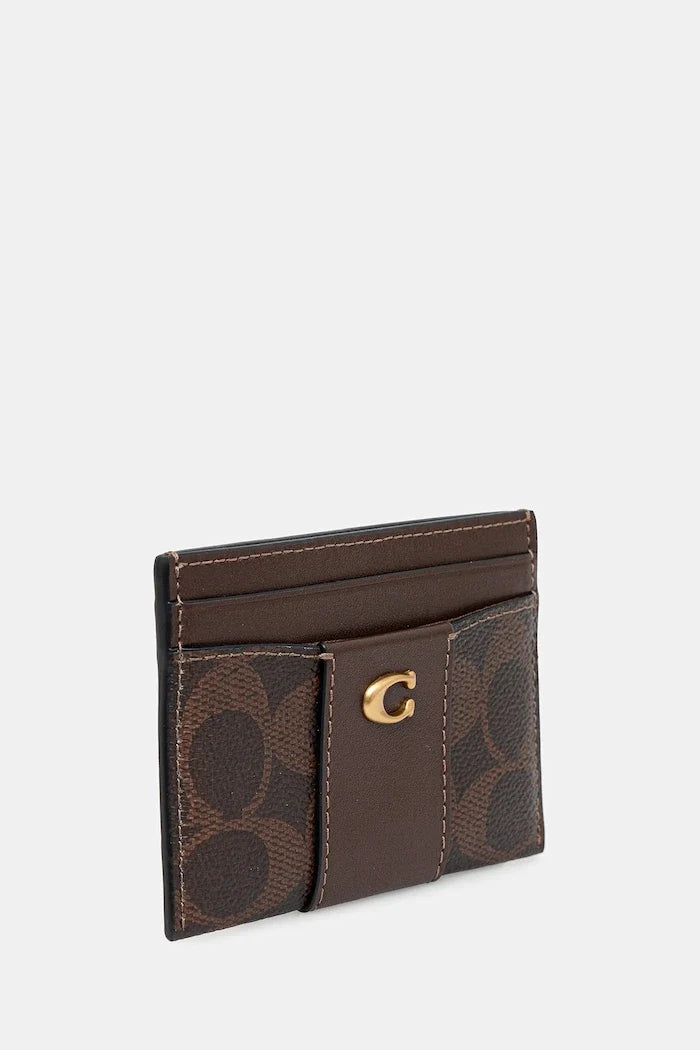 Estuche de tarjetas Coach