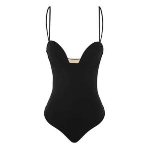Vanessa Sposi - Traje de baño balconette de una pieza | Negro