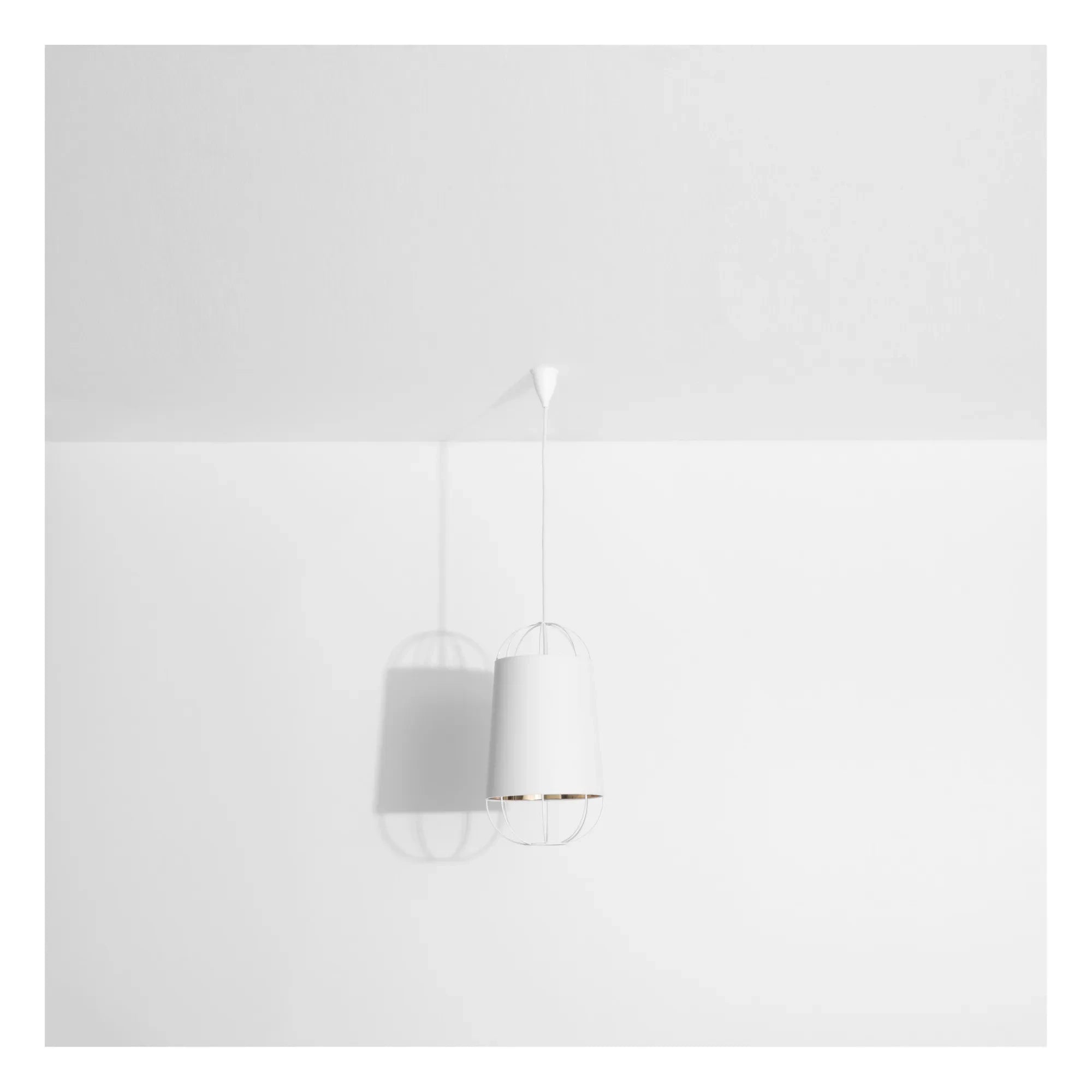 Petite Friture - Lámpara de techo Lanterna, S. Baron | Blanco