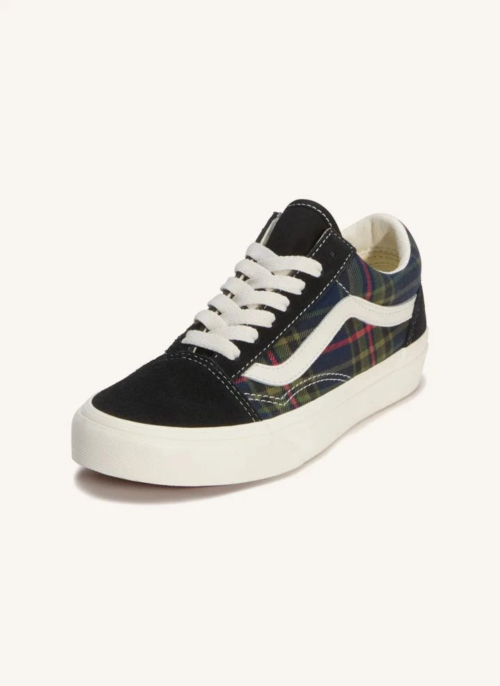 Vans - Old Skool Cuadros Zapatilla Deportiva | Negro