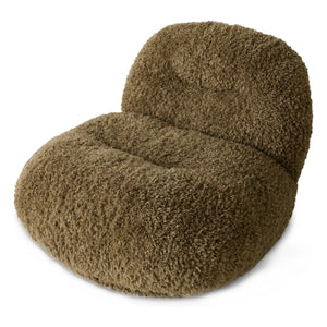HKliving - Sillón Meloa | Marrón topo
