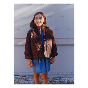 Marlot Paris - Chaqueta Henriette Leopar | Marrón