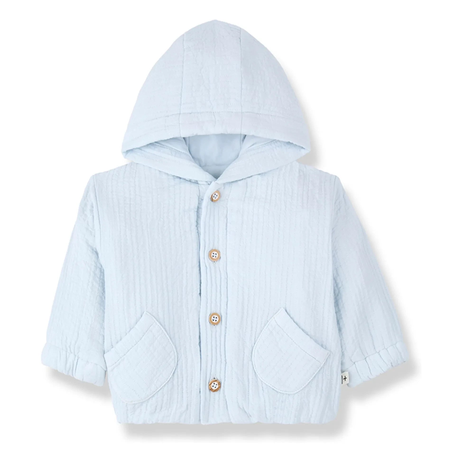 1+ in the family - Chaqueta con capucha Serifos | Azul claro