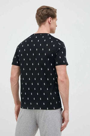 Top de pijama de algodón de manga corta Polo Ralph Lauren