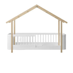 Oliver Furniture - Wood Mini+ karyola | Beyaz