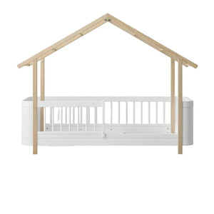 Oliver Furniture - Wood Mini+ karyola | Beyaz
