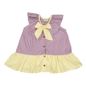 Loir - Blusa de rayas Hortense | Morado