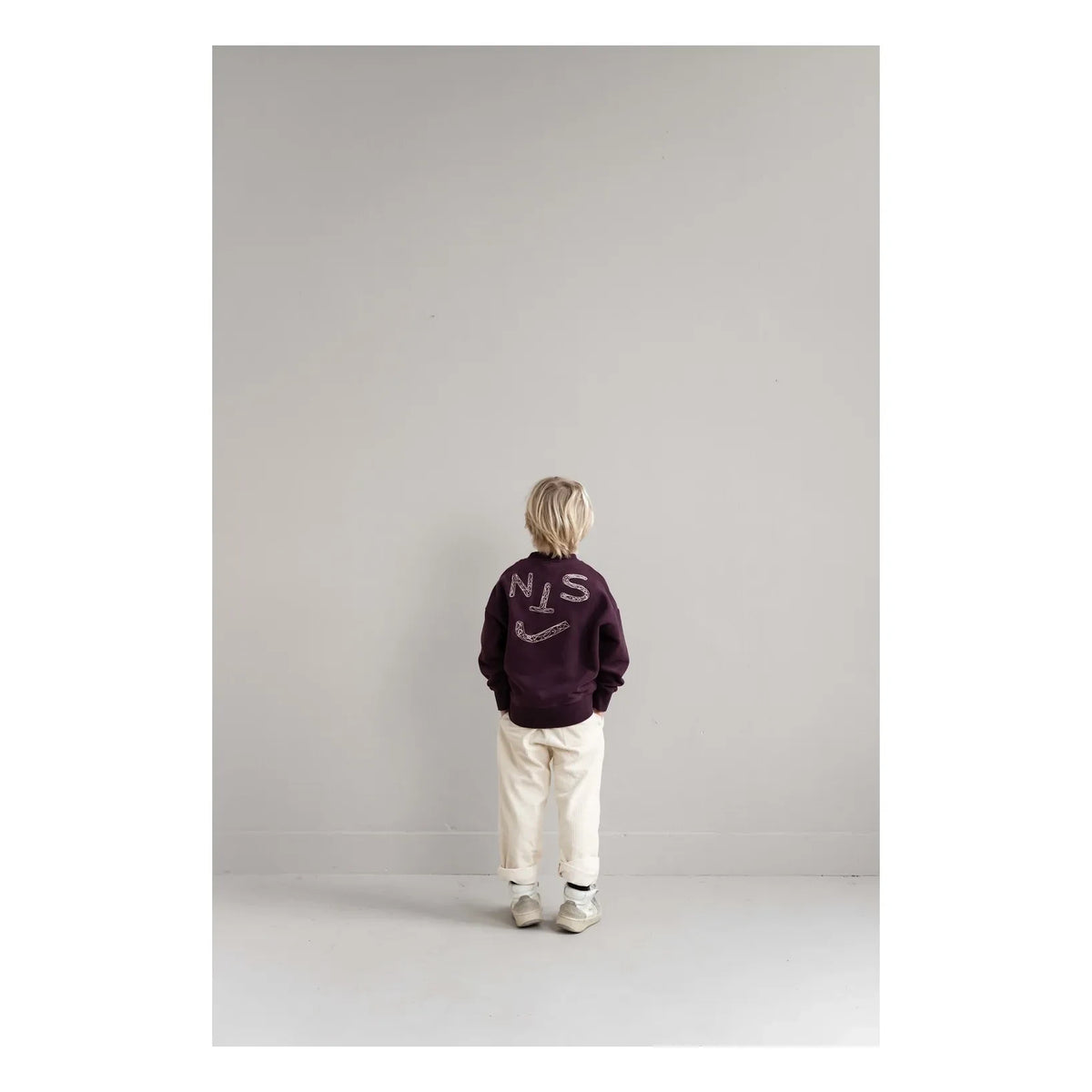 Jenest - JNST organik pamuk sweatshirt | Bordo