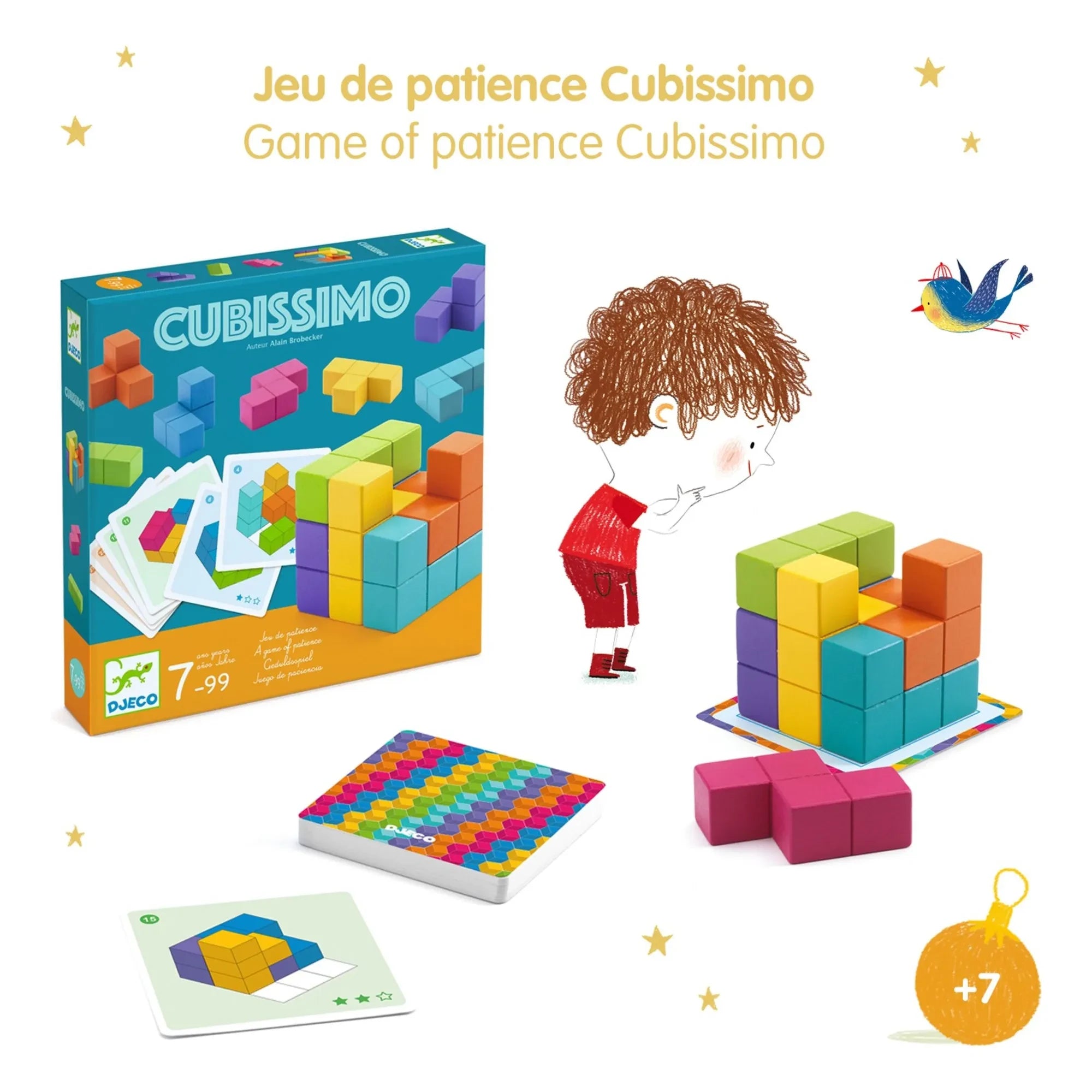 Djeco - Set de construcción Cubissimo