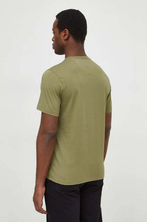 Camiseta básica de algodón Barbour ESSENTIALS para hombre