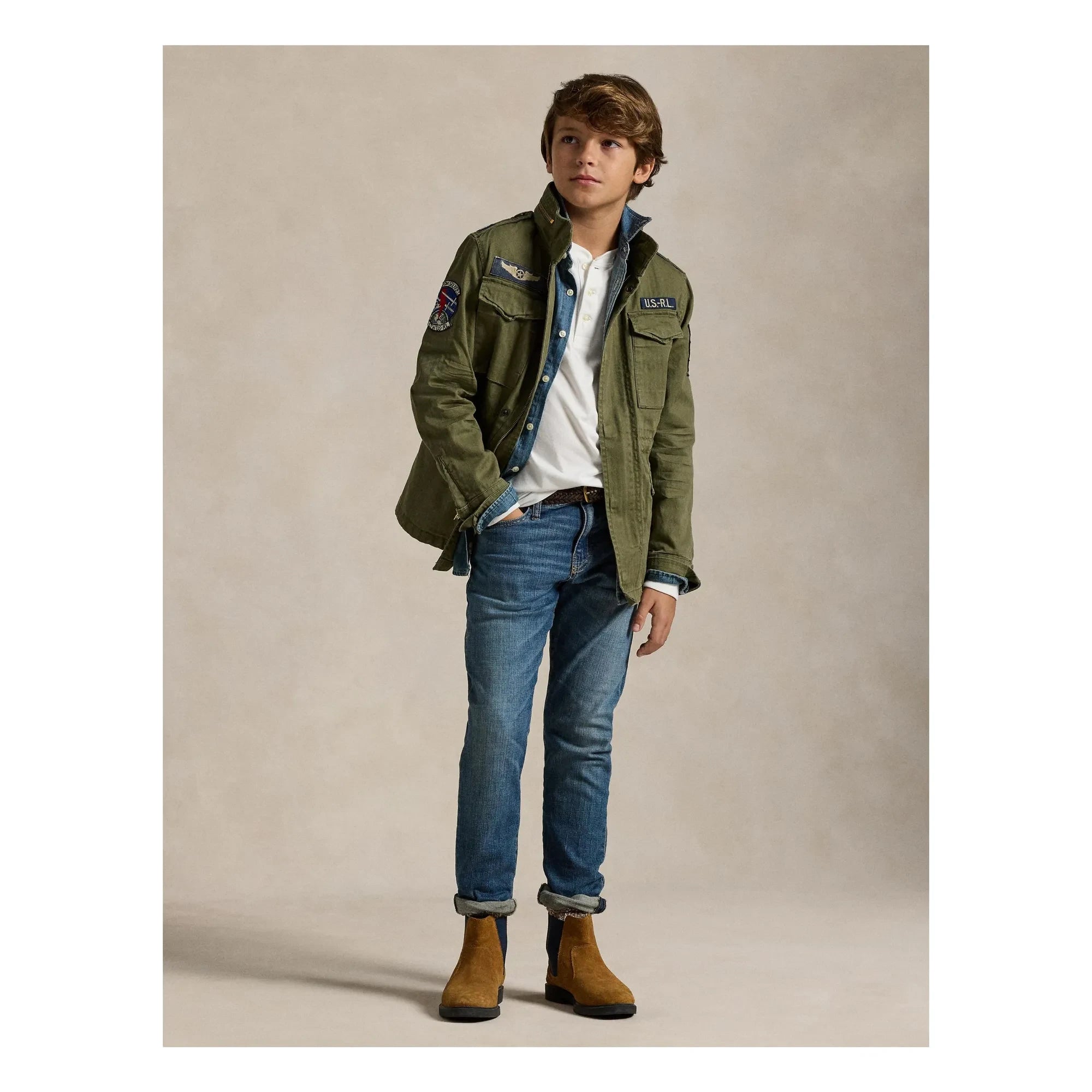 Ralph Lauren - Jean pitillo Sullivan | Denim lavado a la piedra