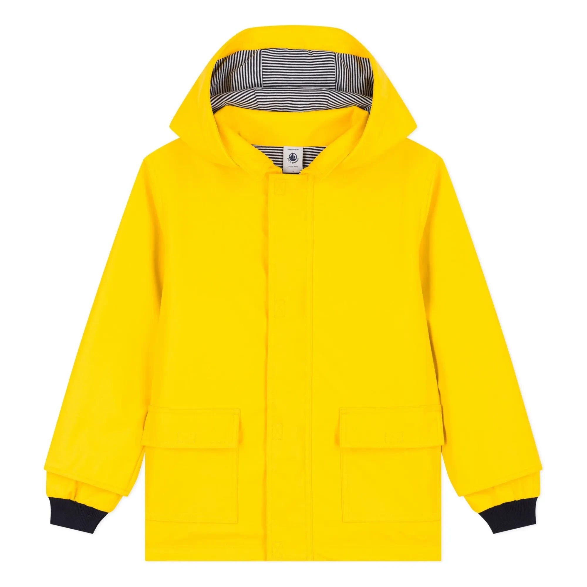Petit Bateau - Chaqueta impermeable icónica | Amarilla