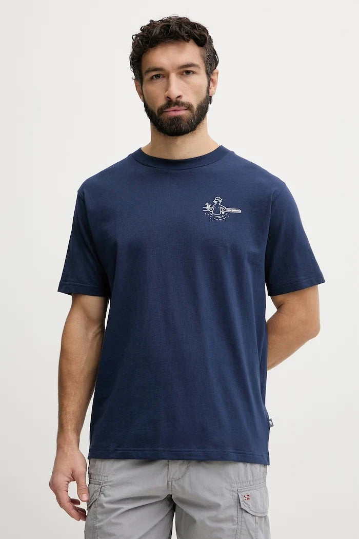 Camiseta de algodón para hombre New Balance Fountain