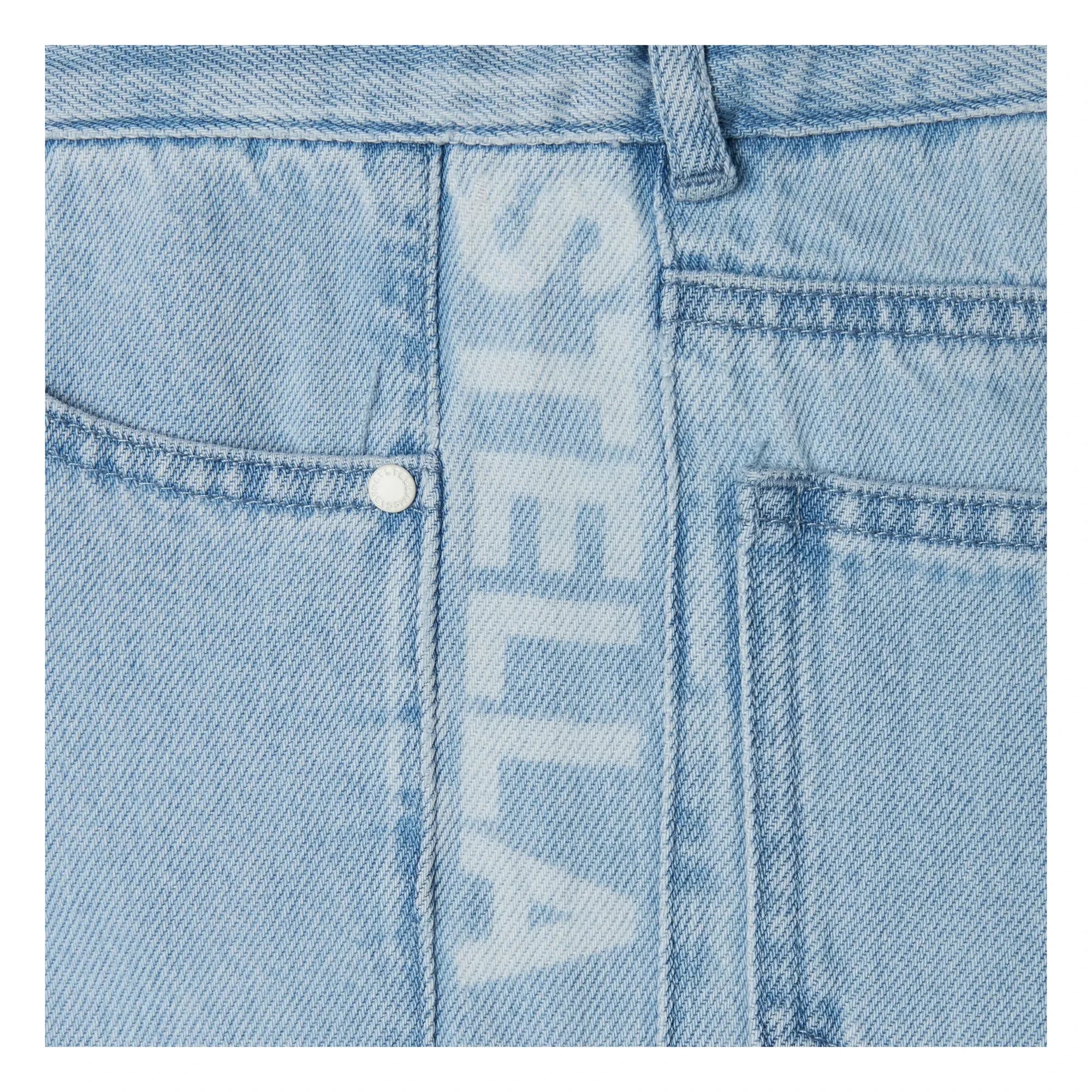 Stella McCartney Kids - Shorts vaqueros | Azul claro
