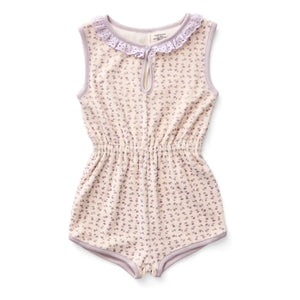 Soor Ploom - Mono Club Fleurie de algodón orgánico | Blanco roto