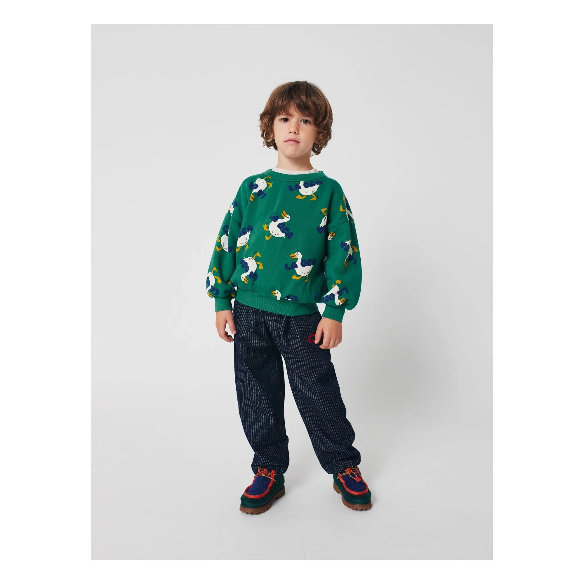 Bobo Choses - Zapatos Derby de Estilo Sherpa Wallabee - Bobo Choses x Camper | Verde