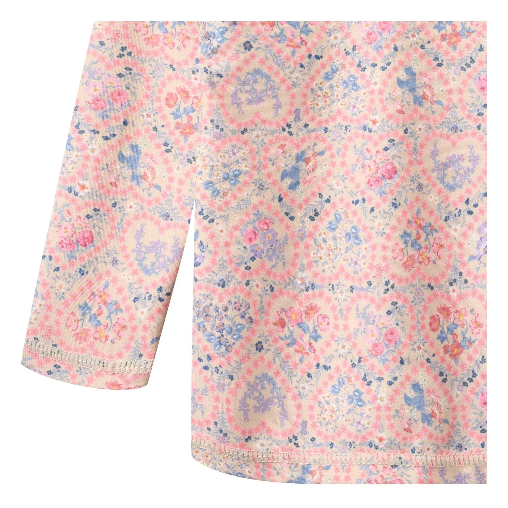 Trigo - Camiseta de fibra reciclada Dilan Fleuri con protección UV | Rosa claro