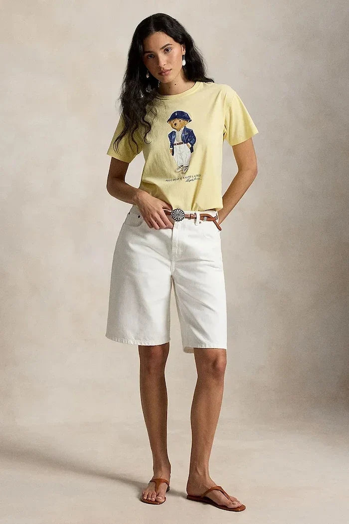 Camiseta de algodón para mujer Polo Ralph Lauren