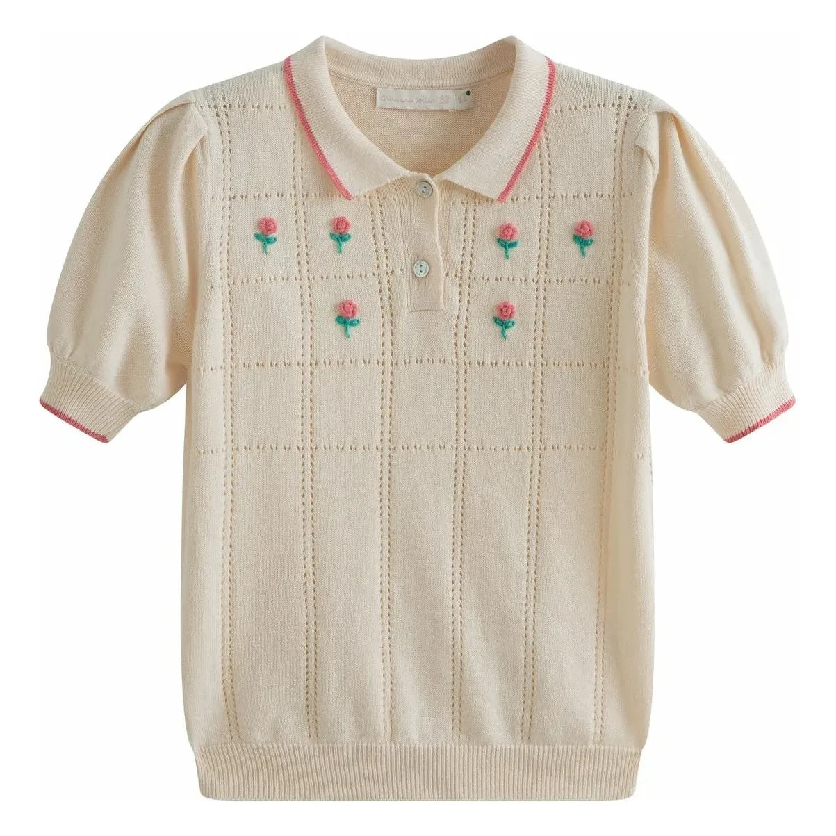 C'era Una Volta - Polo Maria Tricot | Crema