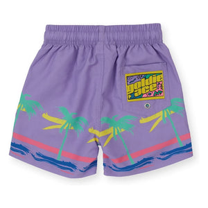 Goldie + Ace - Pantalones cortos Palm | Púrpura