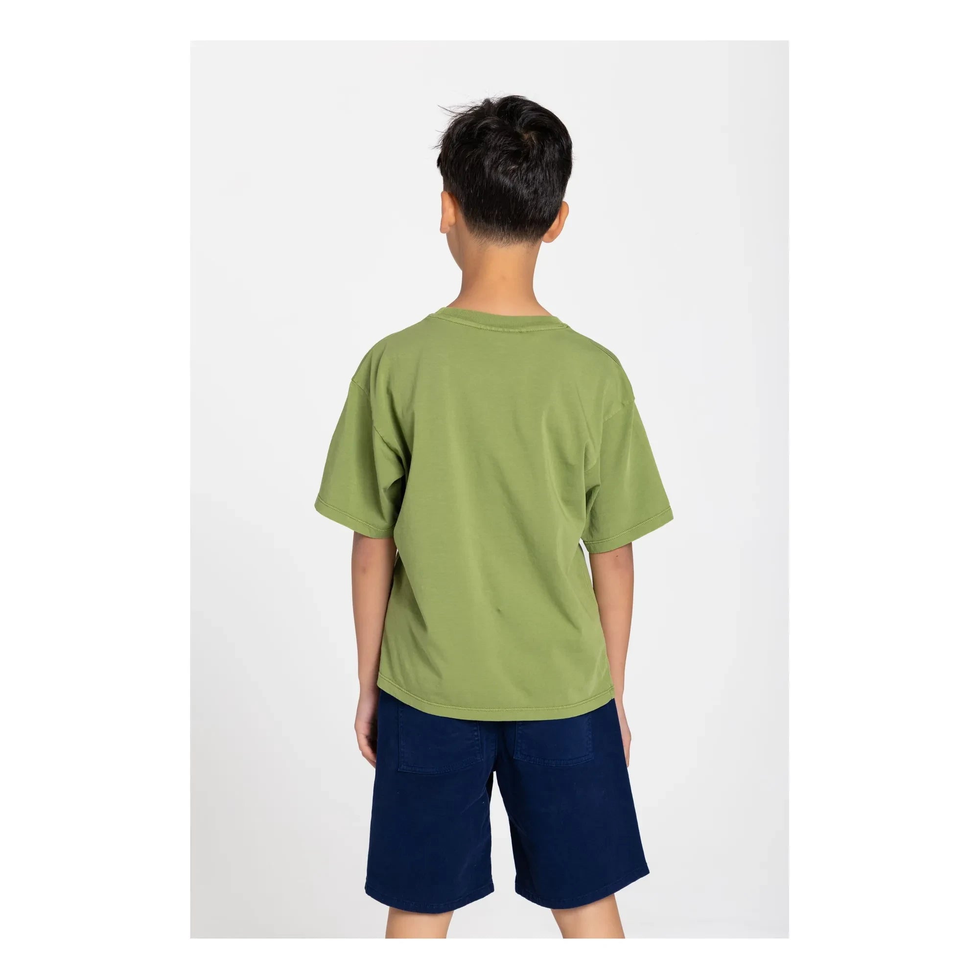 Smallable Kid - Camiseta de algodón orgánico Nils | Verde