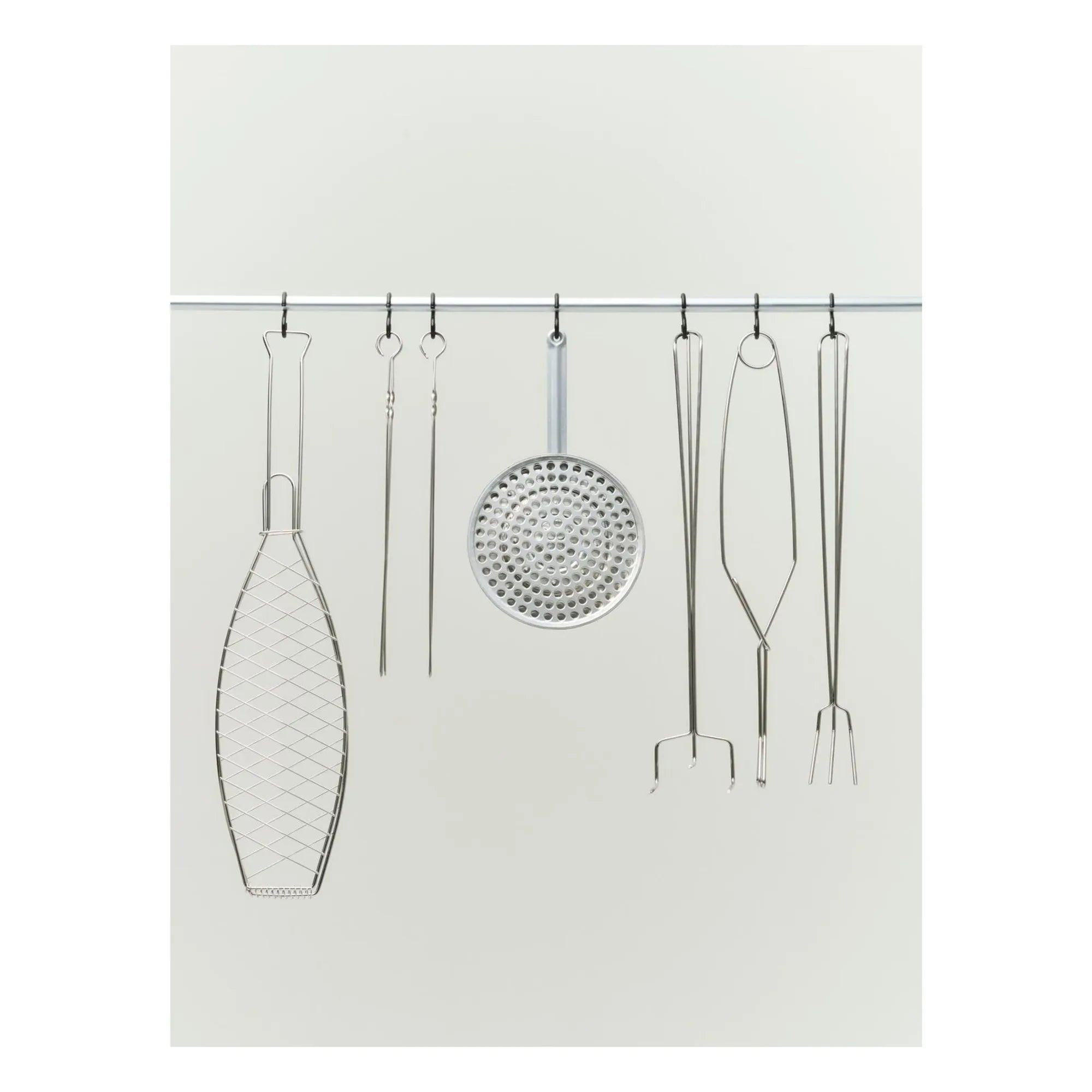 Hay - brochetas para barbacoa Outdoor Market, Jasper Morrison - Set de 2 | Acero