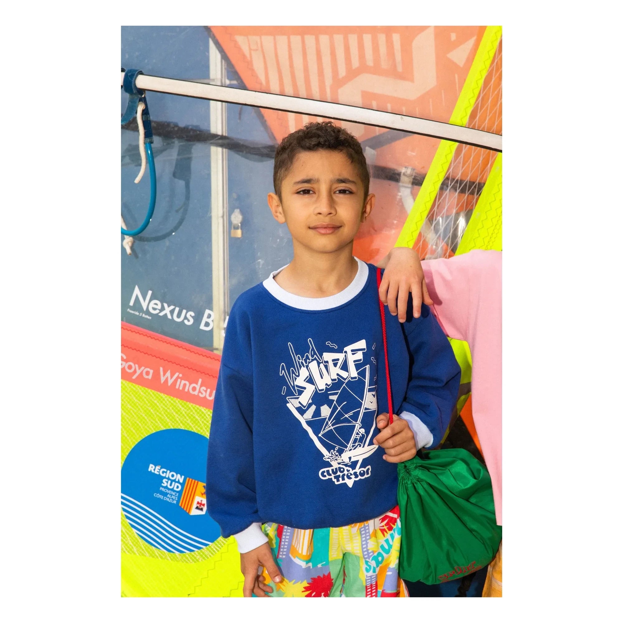 Club Trésor - Sudadera Wind Surf | Azul
