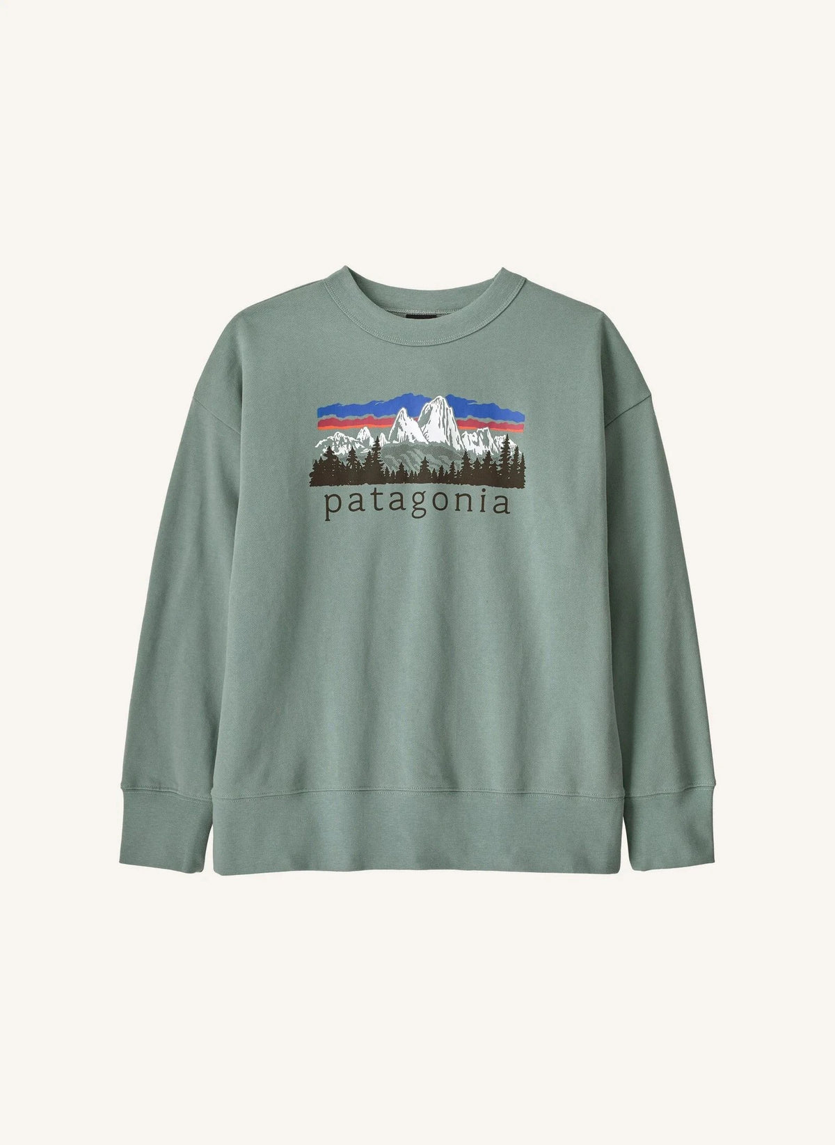 Patagonia - Patagonia Sudadera de cuello redondo | Steel