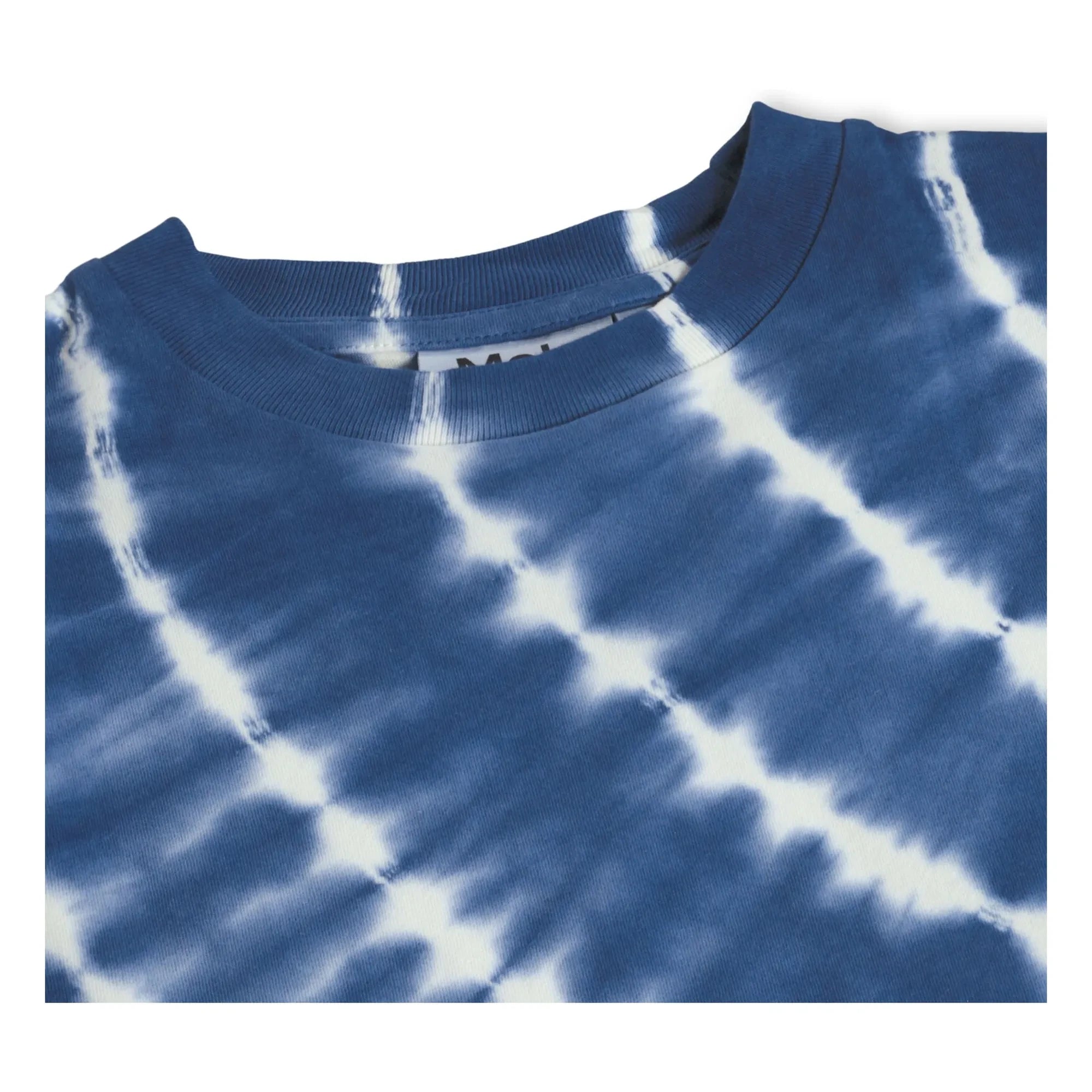 Molo - Riley Camiseta de Algodón Orgánico Batik | Azul