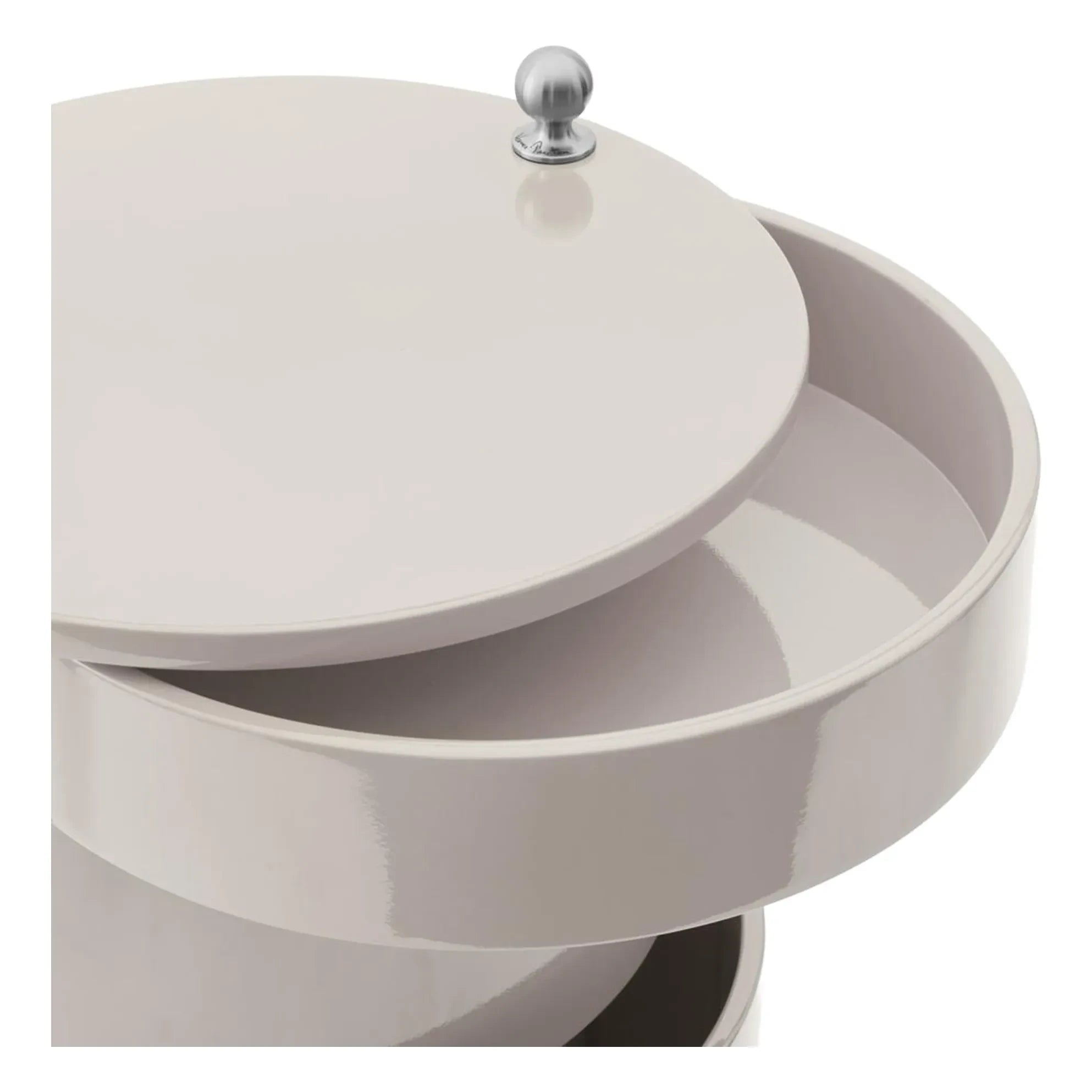 Verpan - Unidad de almacenaje móvil Barboy - Serie Brillo | Crema