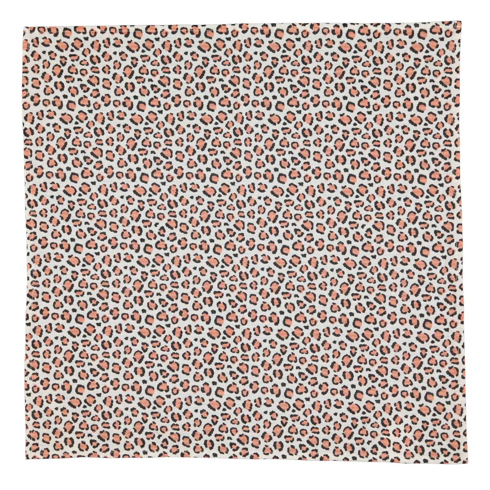 Piupiuchick - Pañuelo leopardo de algodón orgánico | Crudo