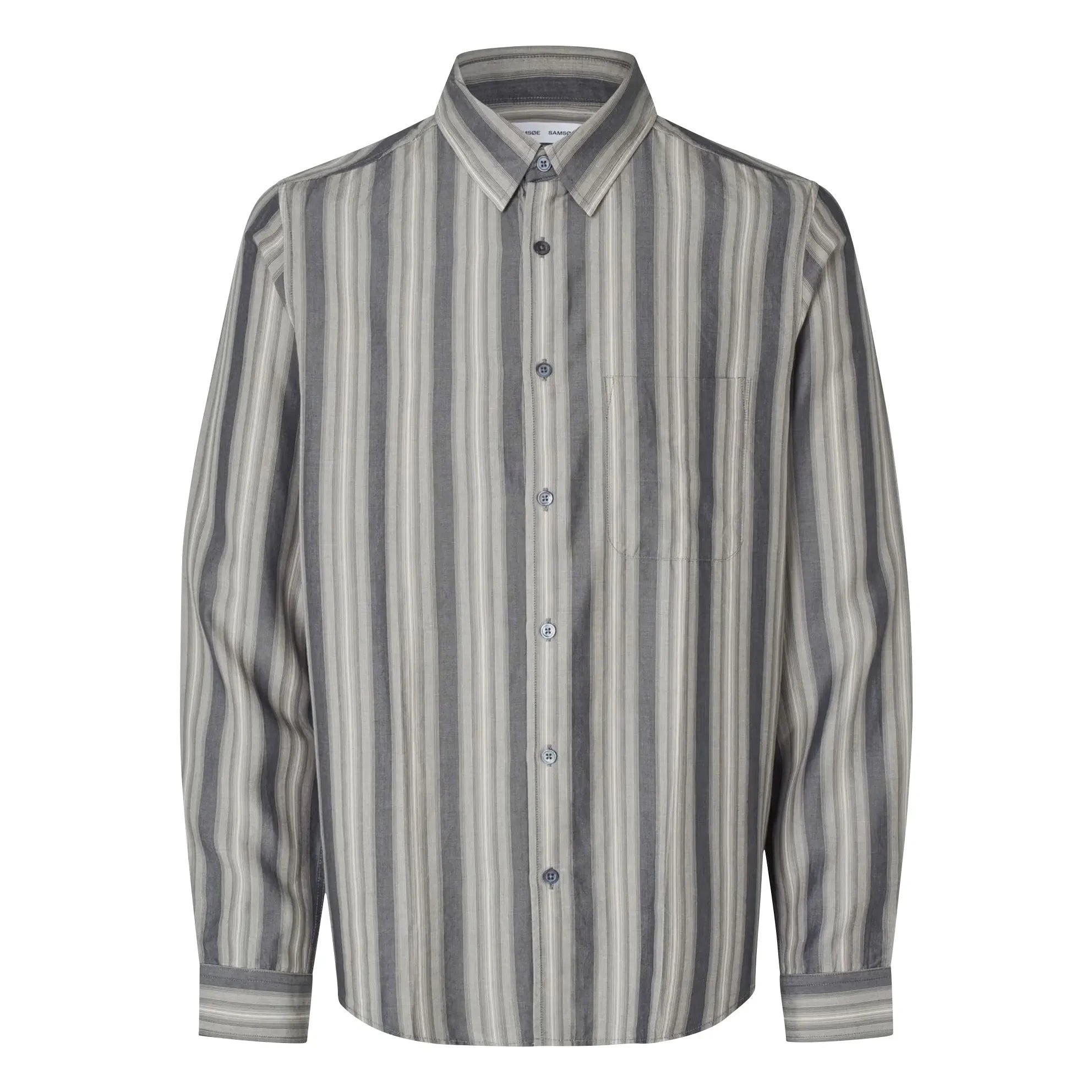 Samsoe Samsoe - Camisa Sayan | Gris verdoso