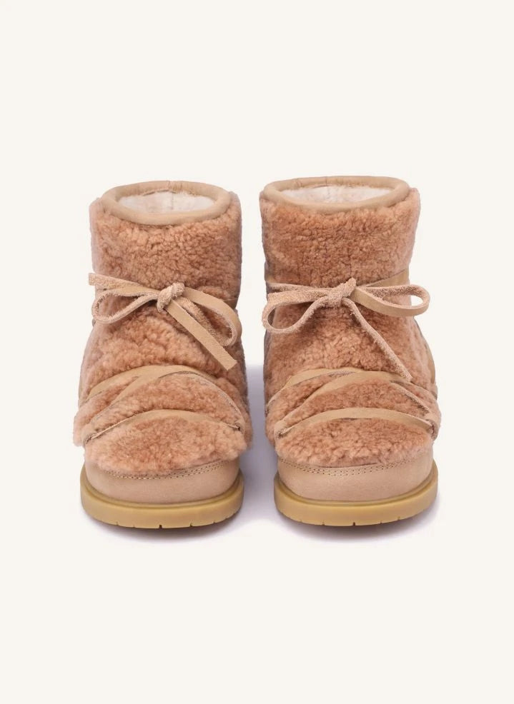 Donsje - Inuka Kürklü Botlar | Bej