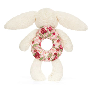 Jellycat - Sonajero Bunny Berry | Crema