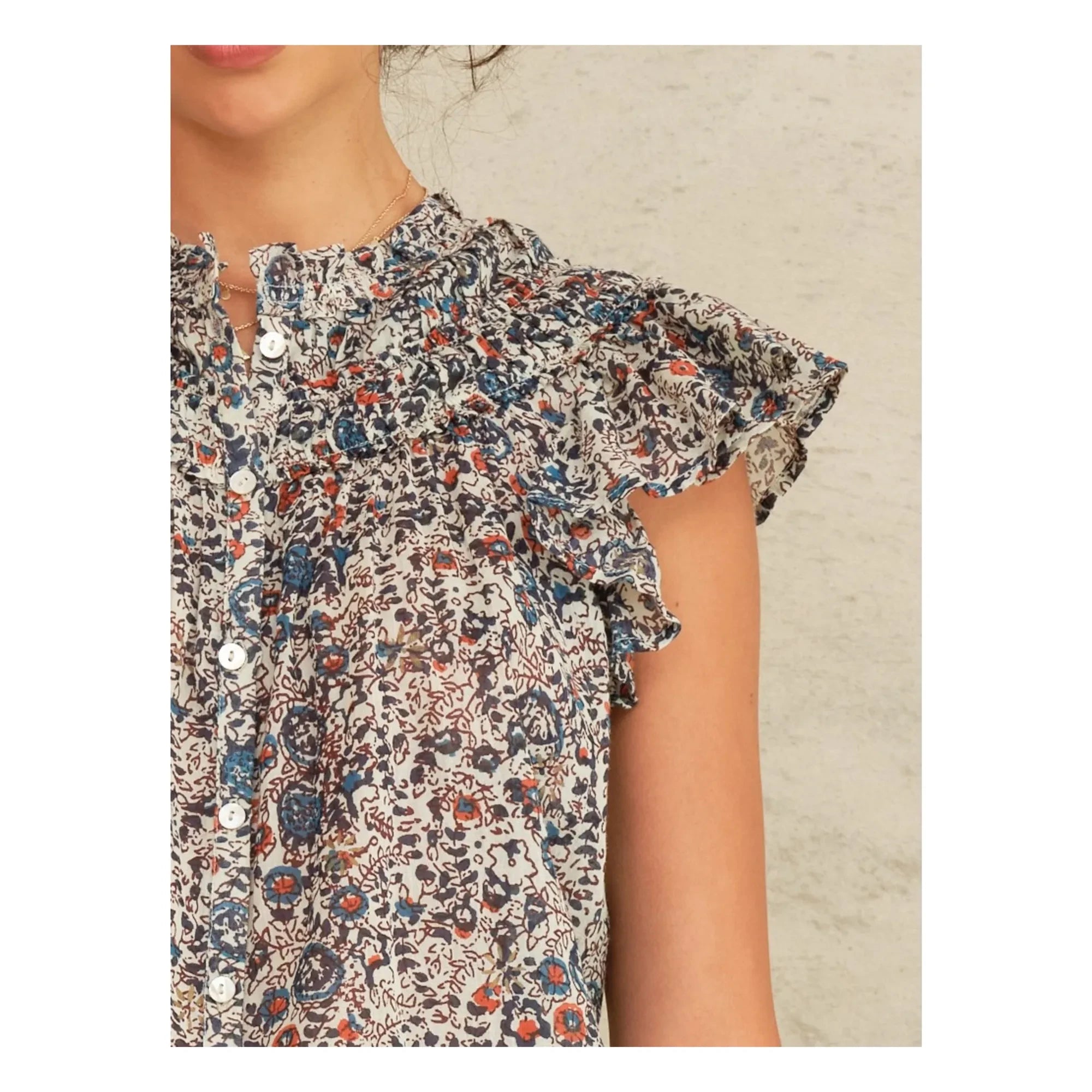 M.A.B.E. - Blusa Cass | Índigo