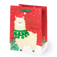 Legami - Llama Noel Gift Bag - Medium