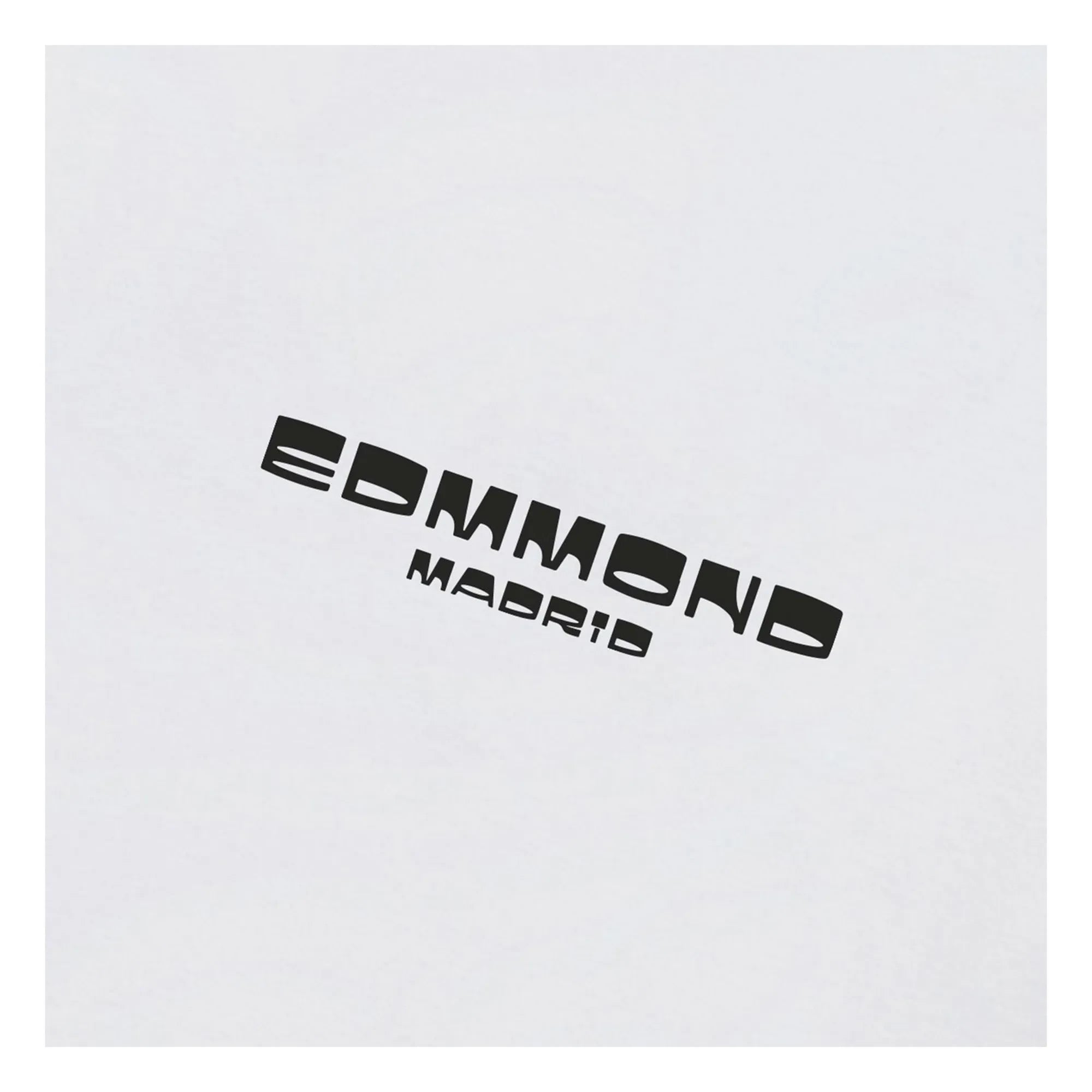 Edmmond Studios - Camiseta de Algodón Melomaniac | Blanco