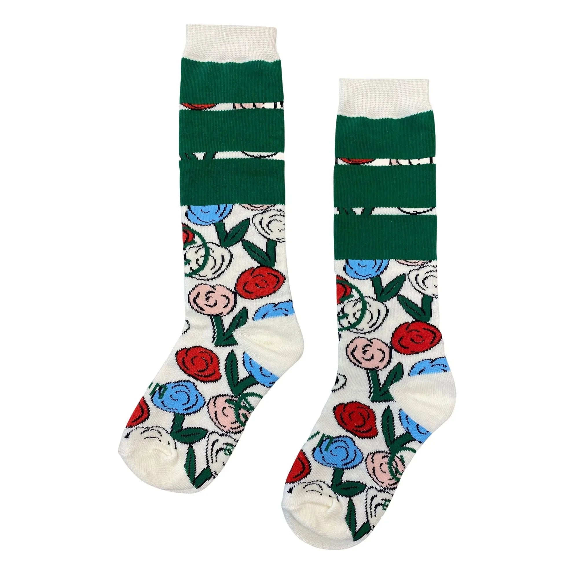 Wynken - Calcetines florales Presto | Crudo
