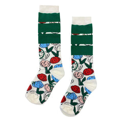 Wynken - Calcetines florales Presto | Crudo