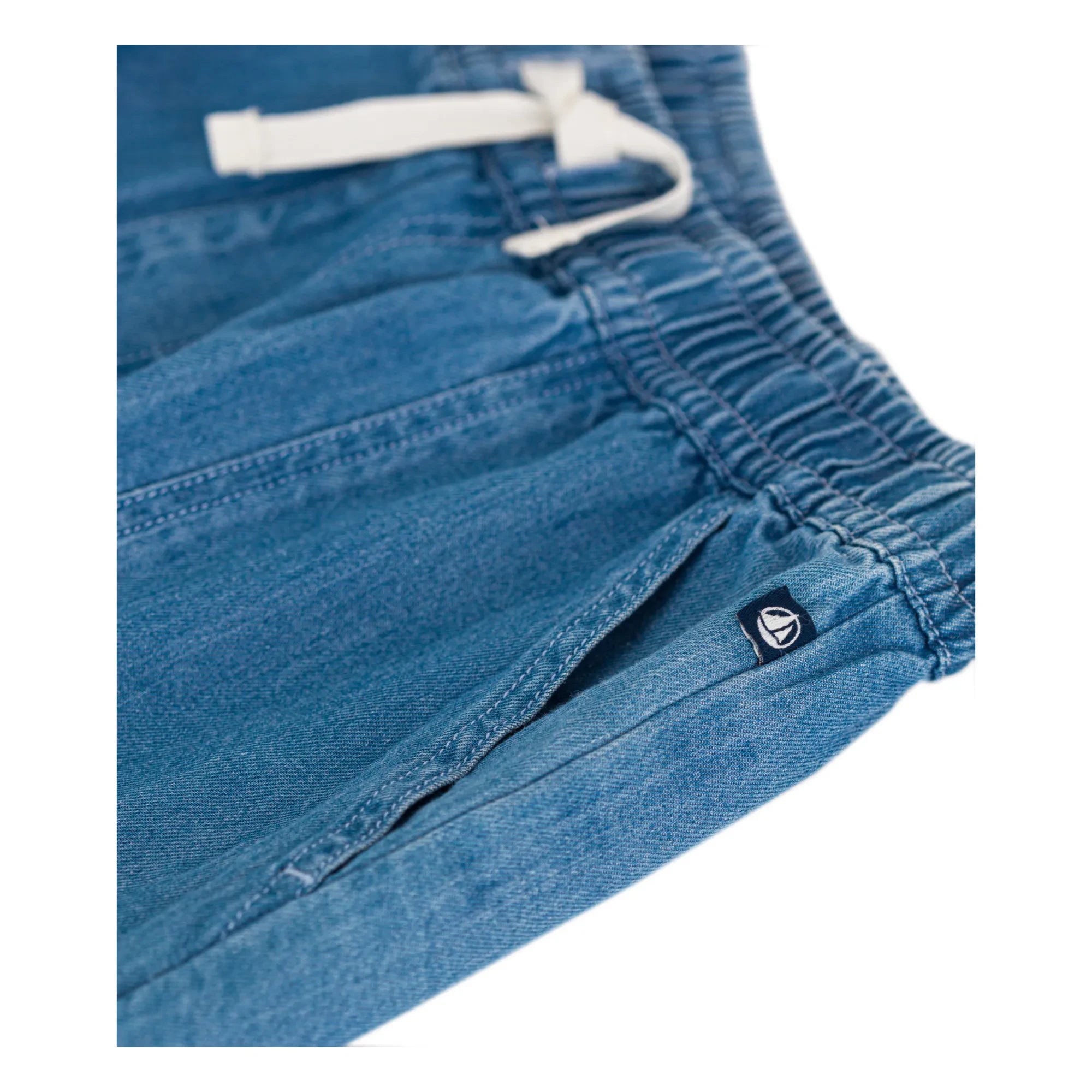Petit Bateau - Pantalones cortos vaqueros tipo bermudas Melvin | Azul denim
