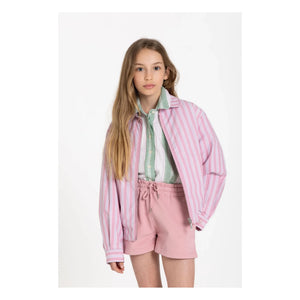 Smallable Niño - Chaqueta de rayas Noah | Rosa Polvo