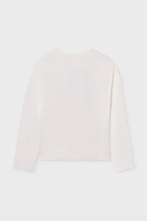 Blusa de algodón de manga larga Mayoral