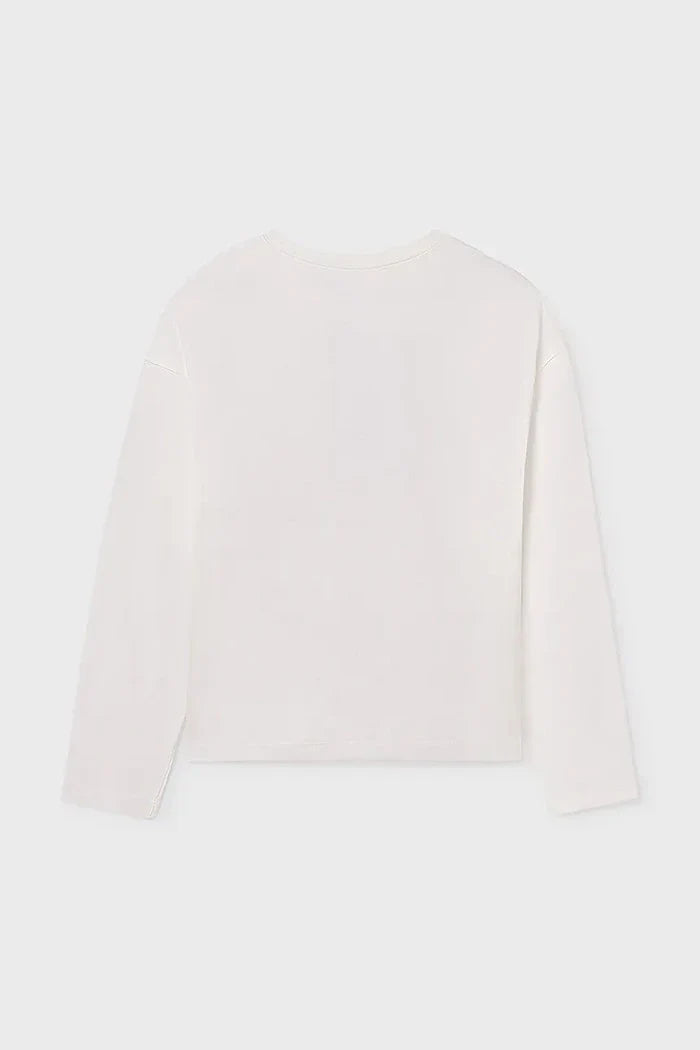 Blusa de algodón de manga larga Mayoral