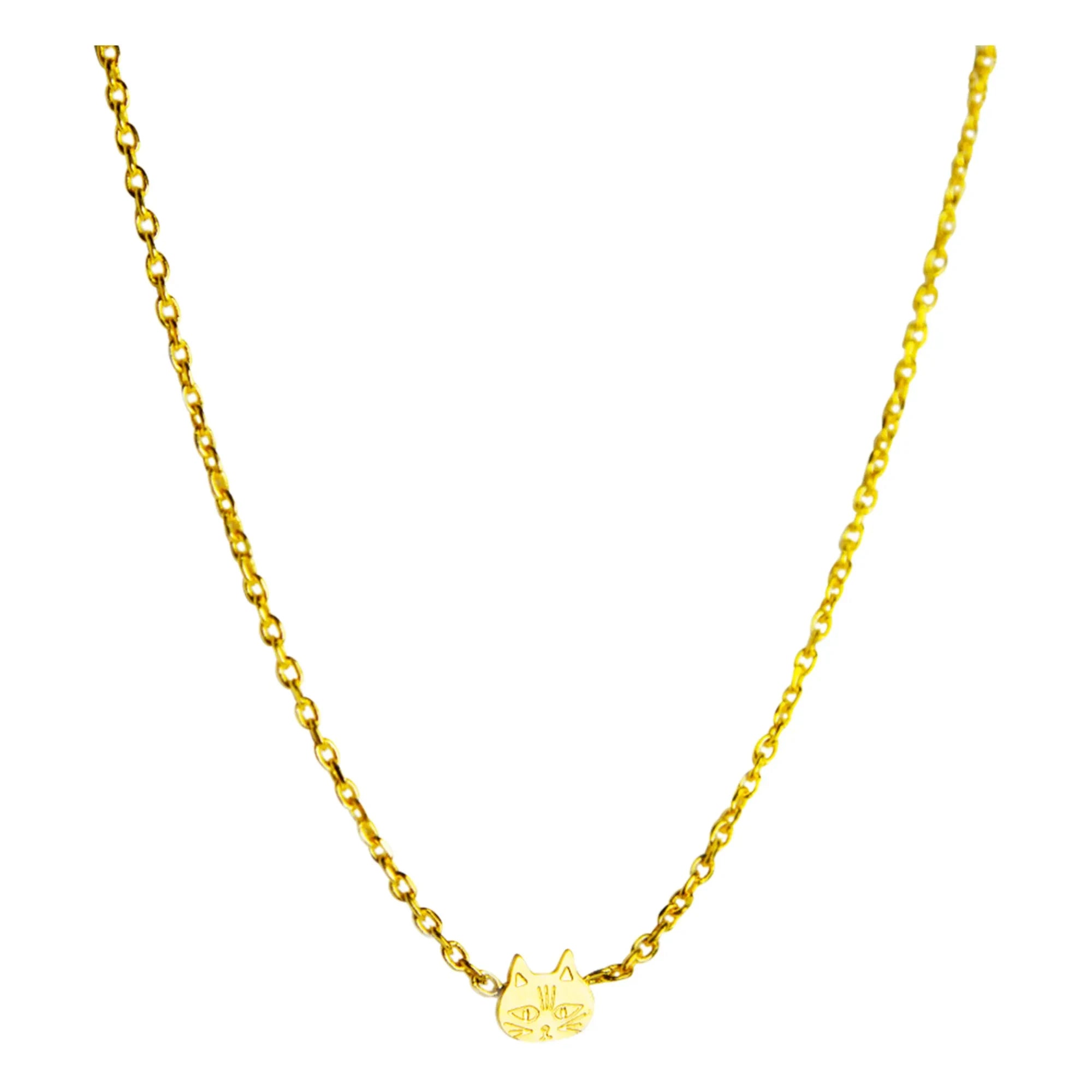 Adorable - Collar de gato | Dorado